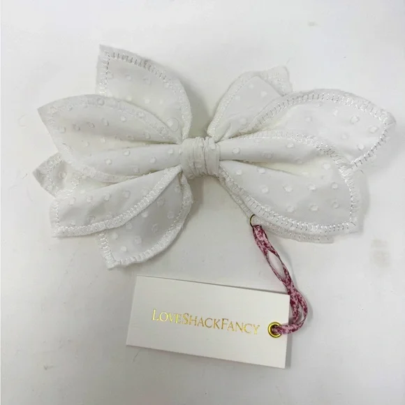 LoveShackFancy | Accessories | Nwt Loveshackfancy Party Bow  display picture 2